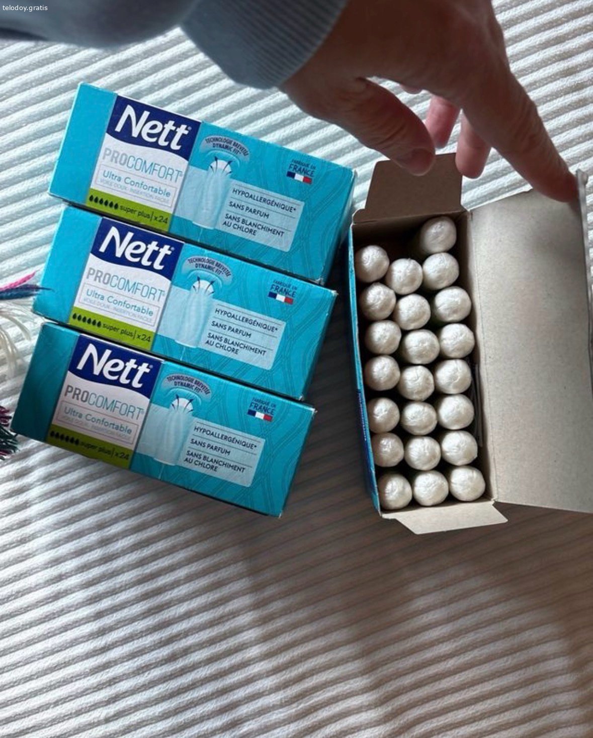 Tampax. Caja de Tampax
